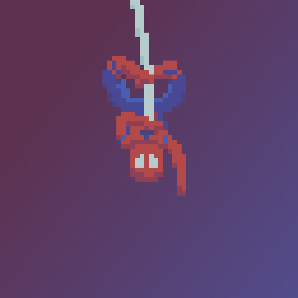 Spiderman Pixel Art