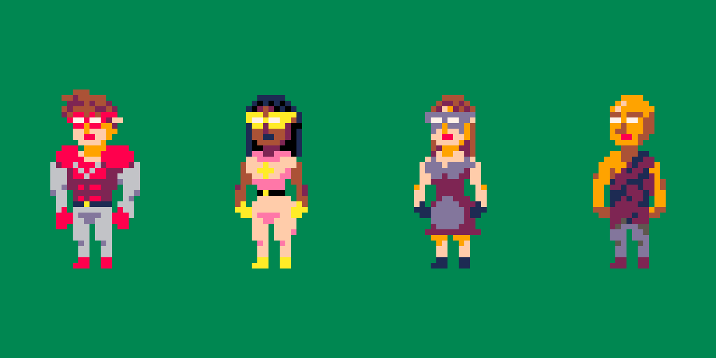 Superhero Concept Art